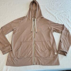 Vuori mauve performance hoodie 2.0 zip up women Medium